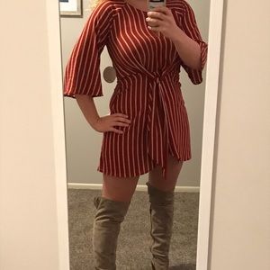 GYPSIES +MOONDUST | boho rust mini